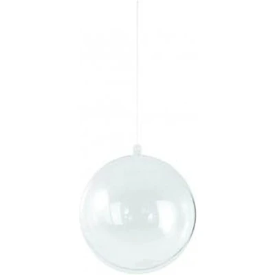 Afbeelding van Rayher hobby materialen Kerstballen 5 st transparant DIY 10 cm