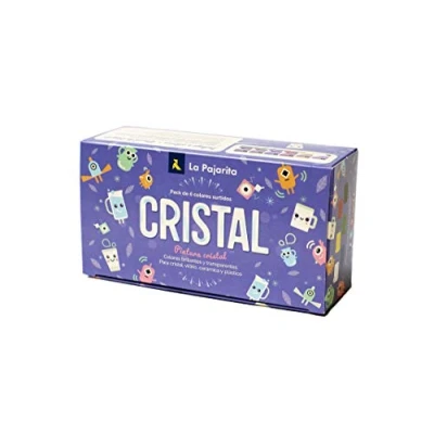 Afbeelding van Tempera La Pajarita Crystal 6 Onderdelen Multicolour