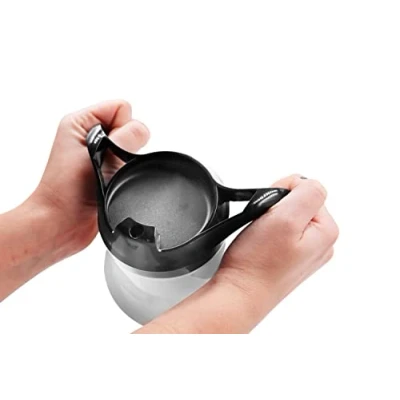 Afbeelding van KMINA Drinkbeker met Handvat en Deksel, Beker voor Volwassenen Morsvrije Bodem, Mok 2 Handgrepen, Drinkbekers Senioren, Disabled Cups for Adults, Two Handled Cup, Spouted