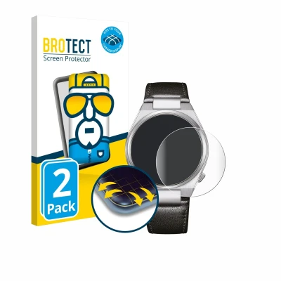 Afbeelding van BROTECT Screenprotector voor Citizen Tsuyosa NK5010 Folie Beschermfolie transparant volledig dekking (2 Stuks)