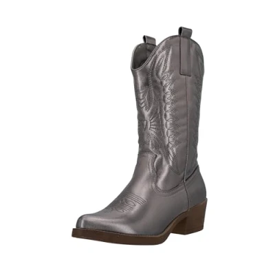 Afbeelding van Elara Chunkyrayan Cowboy Biker Laarzen Vrouwen, Gun Paris, 40 EU