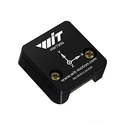 Afbeelding van [4 rijige industriële versnellingsmeter + hellingsmeter] HWT906 TTL MPU 9250 9 assige gyroscoop hoek (XY 0,05) digitaal kompas, temperatuurcompensatie en magnetometer
