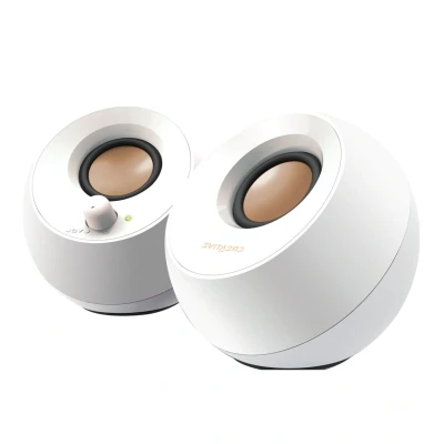 Afbeelding van Creative Labs Pebble 4.4W Wit luidspreker [51MF1680AA001]
