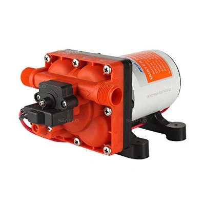 Afbeelding van Seaflo 42 serie membraanpomp met bypass voor gereduceerd fietsen 12V/24V 3.0GPM 55PSI (24 Volt)