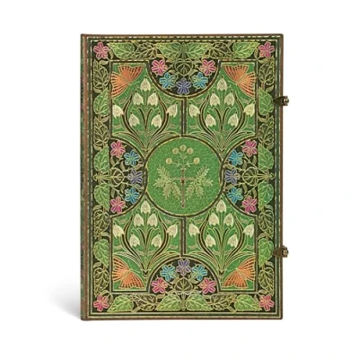 Afbeelding van Notitieboek Paperblanks Poetry in Bloom Grande Blanco