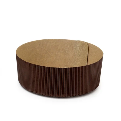 Afbeelding van Panettone Bakvorm Laag Ø15,5x5(h) cm 5 stuks
