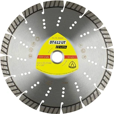 Afbeelding van Klingspor 334047 Diamantdoorslijpschijven voor haakse slijper, DT 612 UT, 230 x 22,23 mm, 6600 rpm