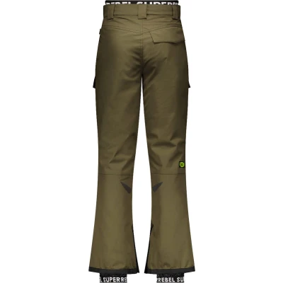 Afbeelding van SuperRebel Ski broek SKILLS Army Green Maat 140