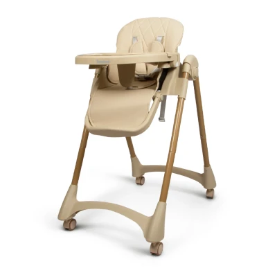 Afbeelding van Baninni Kinderstoel Meegroeistoel Roma Beige