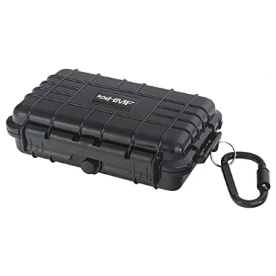 Afbeelding van HMF ODK500 Outdoorkoffer, klein, waterdichte box voor boot en vrije tijd, 19 x 13 5,5 cm