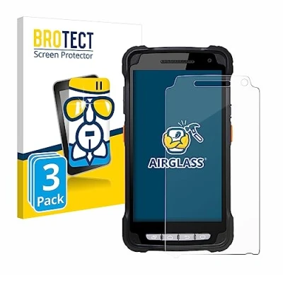 Afbeelding van BROTECT Glas Screen Protector voor Point Mobile PM90 (3 Stuks) Schermbeschermer [9H Hardheid, Beschermglas Folie niet Gehard Glas]