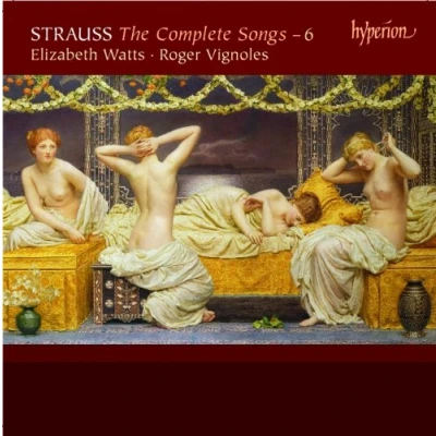 Afbeelding van Elizabeth Watts&amp; Roger Vignoles Strauss: The Complete Songs Volume 6 (CD)