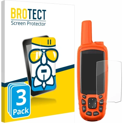 Afbeelding van BROTECT Screenprotector voor Garmin Astro 430 Folie Beschermfolie Beschermglas transparant (3 Stuks)