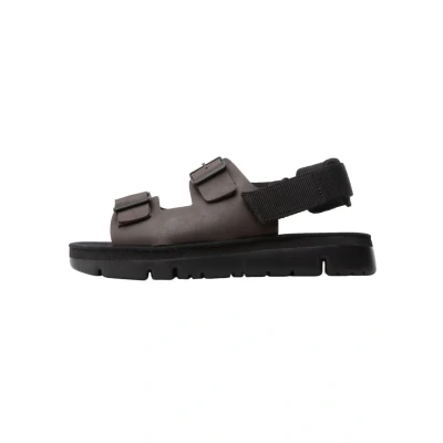 Afbeelding van Camper Oruga Outdoorsandalen, Heren, Maat: 45, Brown Leer en textiel