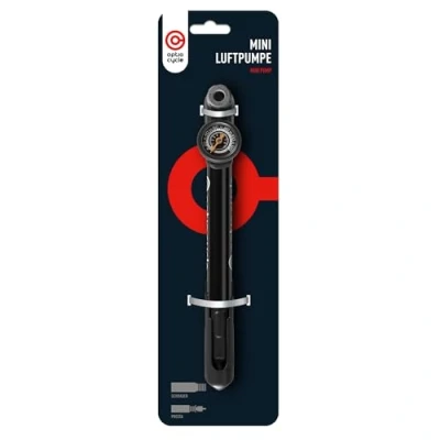 Afbeelding van Fiets Luchtpomp met Manometer Optio Cycle 120 PSI (8.3Bar) Mini Fietspomp Fietswielpomp MTB