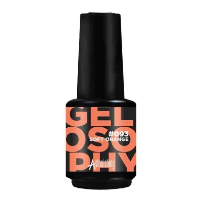 Afbeelding van Astonishing Gellak #093 Soft Orange 15 ml Gelosophy UV/Led Gel Gelnagels Nagellak Nails Gelnagel producten Nagel