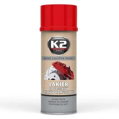 Afbeelding van Remklauwverf 400 ml rood kleur voor remzadels en trommels