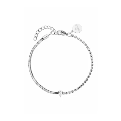 Afbeelding van Purelei Fusion Armband, Dames, Maat: One Size, Silberfarben