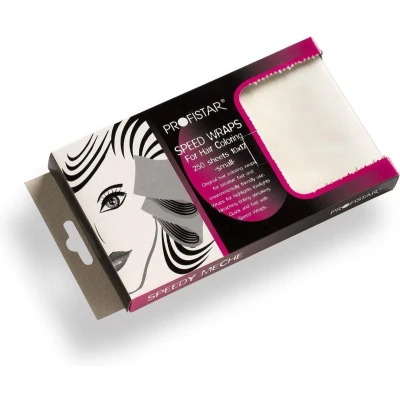 Afbeelding van Profistar High Light Coloring Wraps 250 vel 10 x 17 Wit cm