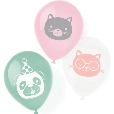 Afbeelding van Amscan Hello Pets Ballonnen (6 stuks)