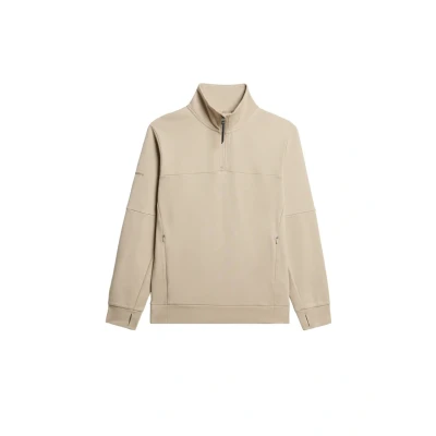 Afbeelding van Superdry Sweater, Heren, Maat: Large, Stonewash taupe brown