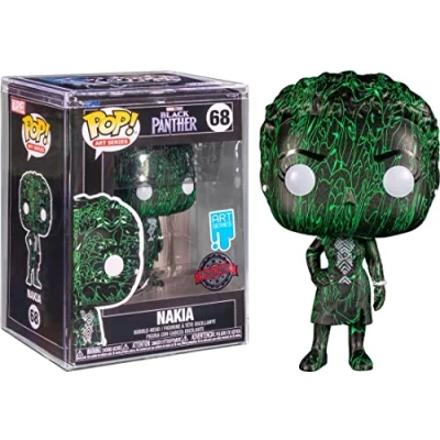 Afbeelding van Funko Pop! Artist Series: Marvel: Black Panther Nakia with Protector
