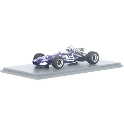 Afbeelding van Brabham BT26A Spark Modelauto 1:43 1969 Piers Courage Frank Williams Racing Cars S8317 Monaco GP