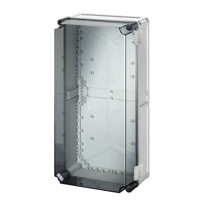 Afbeelding van Hensel lege behuizing mi ip65 bm3 300x600x214 transparant scharnier deksel 9410