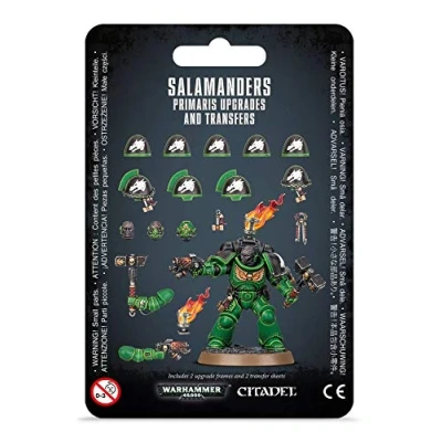 Afbeelding van Games Workshop 48 59 Warhammer 40k Salamanders Primaris upgrades en transfers