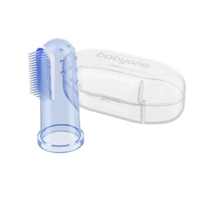 Afbeelding van Baby Ono Blauw Vingertop Tandenborstel 723/02