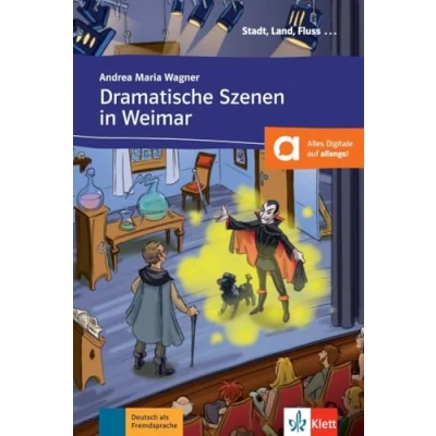 Afbeelding van Dramatische Szenen in Weimar Libro + audio descargable (Colección Stadt, Land, Fluss): Deutsche Lektüre für das GER Niveau A1. mit Audios