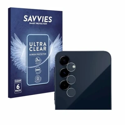 Afbeelding van Savvies Screenprotector voor Samsung Galaxy A35 5G (ALLEEN Camera Lens) Folie Beschermfolie transparant (6 Stuks)