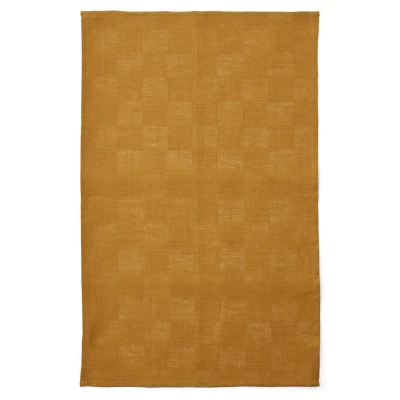 Afbeelding van Audo Copenhagen Papilio Theedoek Set Van 2 Ochre/wit