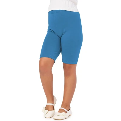 Afbeelding van Merry Style MS MS10 132 LE Meisjes Leggings Sport Vrijetijdsbroek Kort Viscose Sporbroek Yogabroek Blauw 128