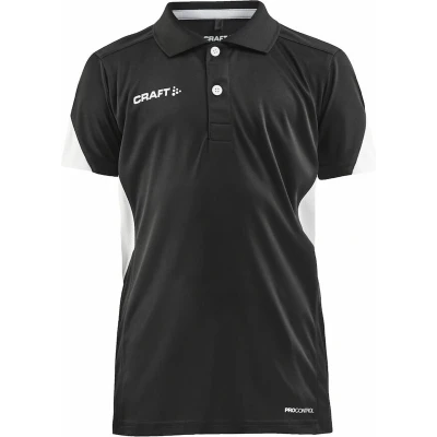 Afbeelding van Craft Pro Control Impact Polo Jr 1908227 Black/White