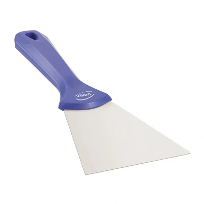 Afbeelding van Vikan Handschraper RVS 100mm Breed Paars