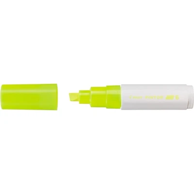 Afbeelding van 6x Pilot Pintor marker, brede punt, neongeel