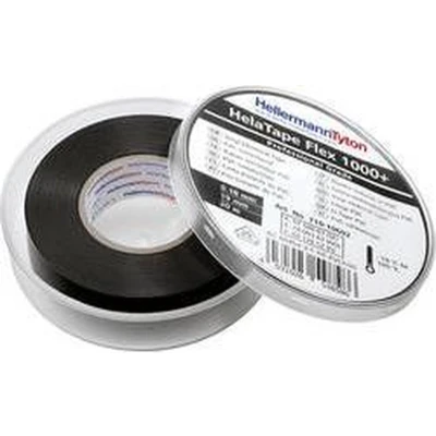 Afbeelding van HellermannTyton HelaTape Flex 1000+ 710 10602 Isolatietape Zwart (l x b) 20 m 19 mm 1 stuk(s)