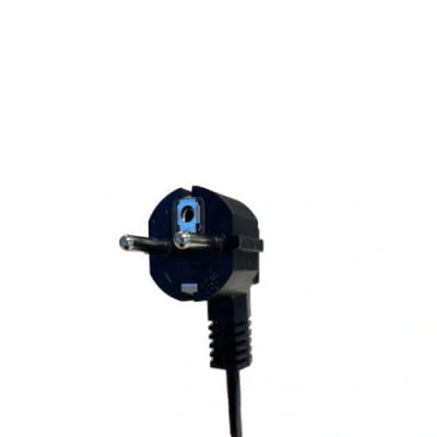 Afbeelding van Aansluitsnoer 90c h05v2v2 f 3g1.00 zwart 2 m