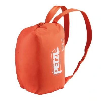 Afbeelding van Petzl Split Touwtas voor 120 meter klimtouw met touwzeil oranje