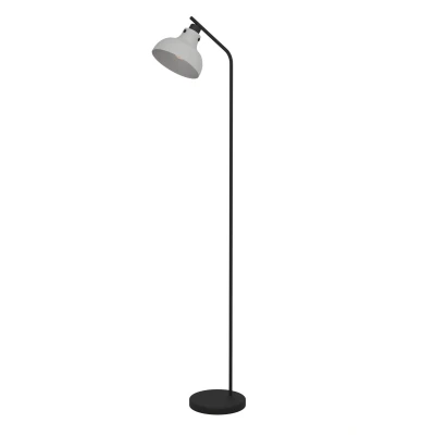 Afbeelding van EGLO Matlock Vloerlamp E27 158 cm Grijs/Zwart Staal