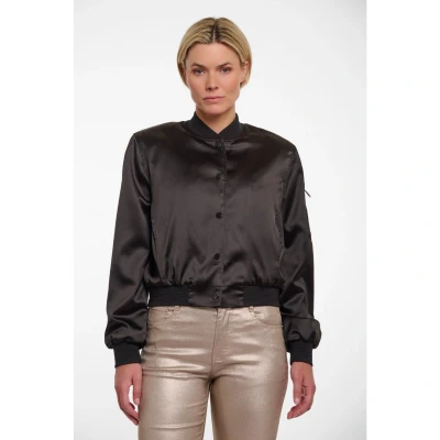 Afbeelding van Rino&amp;Pelle Banner bomber jacket zwart