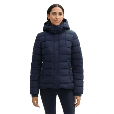 Afbeelding van TOM TAILOR Dames 1042910 jas, 10668 Sky Captain Blue, XXL, XXL
