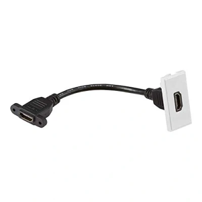 Afbeelding van Knightsbridge NETHDMIWH HDMI Outlet Module, Wit, 25 mm x 50