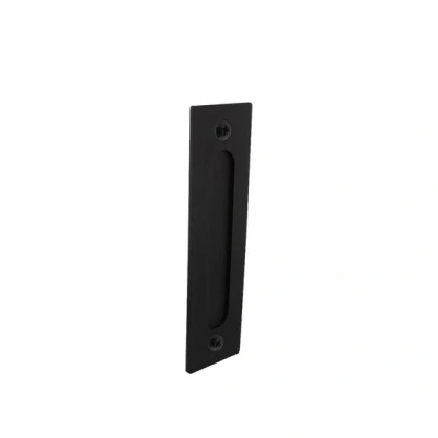 Afbeelding van Schuifdeurkom zwart opschroevend 220x60x6 mm