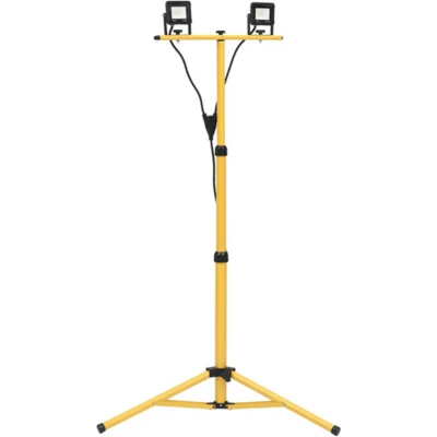 Afbeelding van vidaXL Spotlight met statief LED 2x10 W koudwit