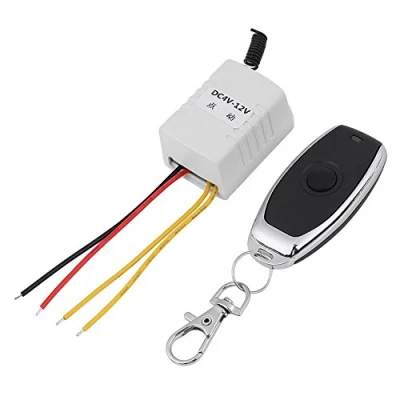Afbeelding van Walfront RF Relais Draadloze Afstandsbediening Ontvanger DC4 12V 1 Kanaal 433 Mhz voor Thuis Gebruik Computer Host