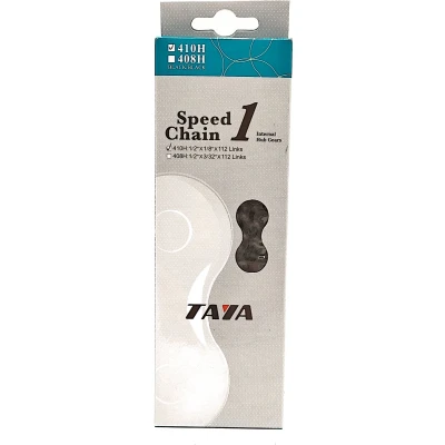 Afbeelding van Taya Ketting 410h 1/2x1/8 1 speed 112schakels zwart