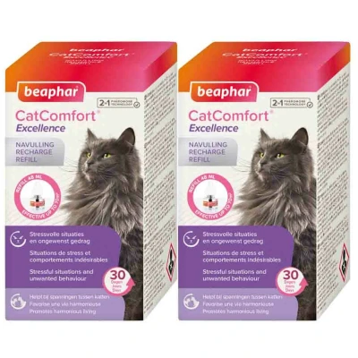 Afbeelding van 2x Beaphar CatComfort Excellence Navulling Verdamper 48 ml
