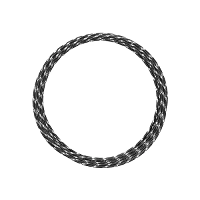 Afbeelding van Vaessen Creative Aludraad diamant sieraden 2 mm x 5 meter buigzaam sieraad zwart, aluminium, 500 0,2 cm